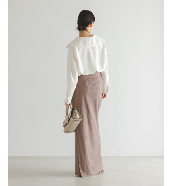 NOBLE「《予約》アニヴェンリブラップスカート」|スカート|