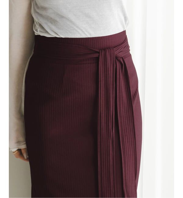 NOBLE「《予約》アニヴェンリブラップスカート」|スカート|