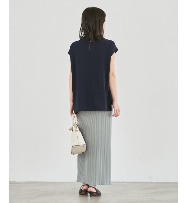 NOBLE「《予約》ボウタイライクノースリブラウス」|シャツ・ブラウス|