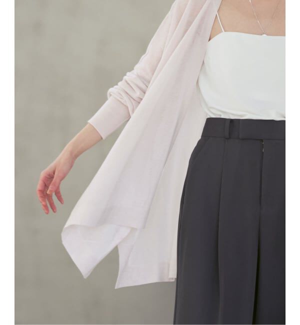 NOBLE「《WEB限定追加予約》18Gシアーカーディガン」|カーディガン|