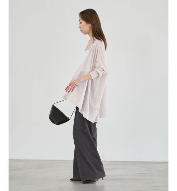 NOBLE「《WEB限定追加予約》18Gシアーカーディガン」|カーディガン|