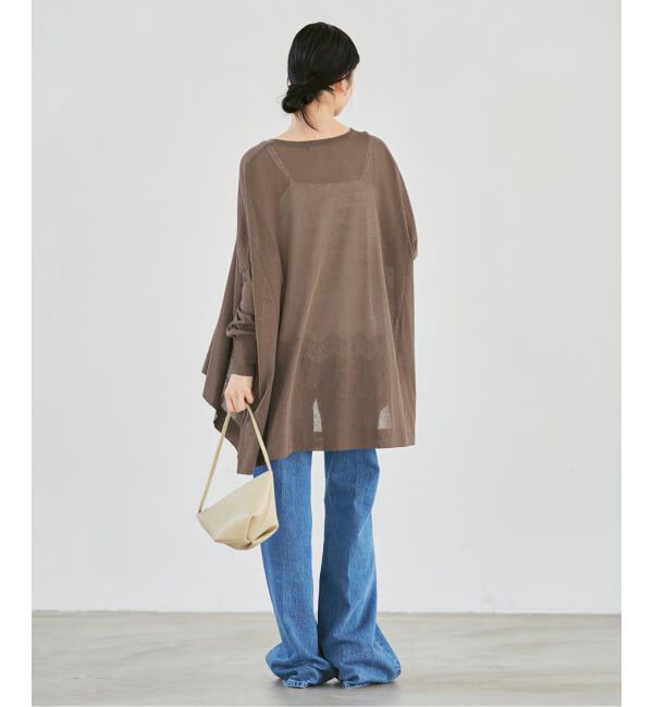 NOBLE「《WEB限定追加予約》18Gシアーカーディガン」|カーディガン|