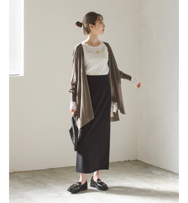 NOBLE「《WEB限定追加予約》18Gシアーカーディガン」|カーディガン|