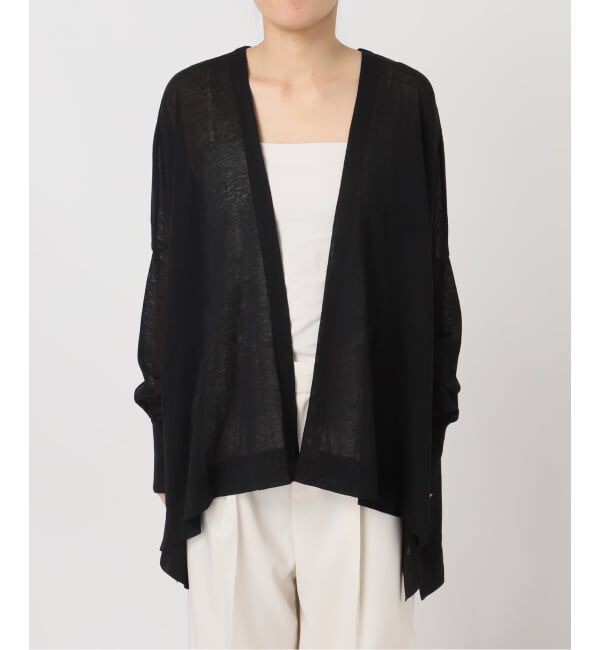 NOBLE「《WEB限定追加予約》18Gシアーカーディガン」|カーディガン|