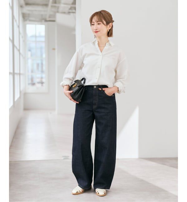 Spick and Span「《予約》コットンパールボタンシャツ」|シャツ・ブラウス|