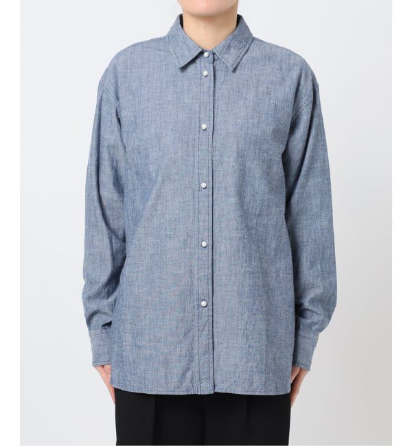 Spick and Span「《予約》コットンパールボタンシャツ」|シャツ・ブラウス|