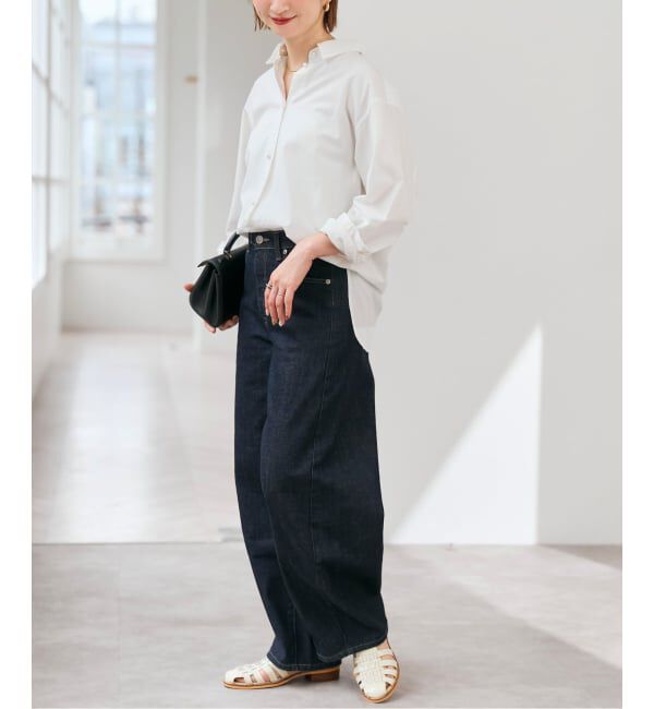 Spick and Span「《予約》コットンパールボタンシャツ」|シャツ・ブラウス|