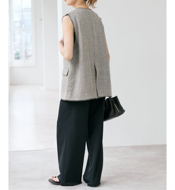 Spick and Span「《予約》Riopelle ツイードジレ」|その他|