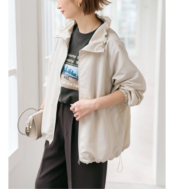 Spick and Span「《予約》シルキータフタスタンドカラーブルゾン」|その他|