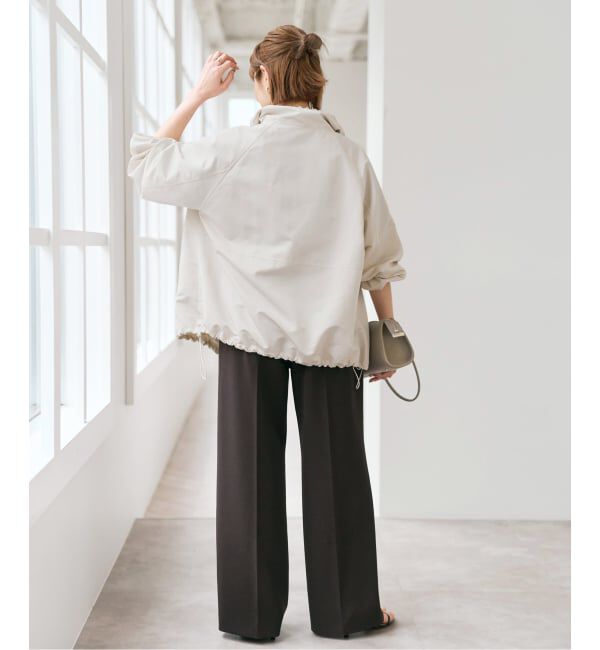 Spick and Span「《予約》シルキータフタスタンドカラーブルゾン」|その他|