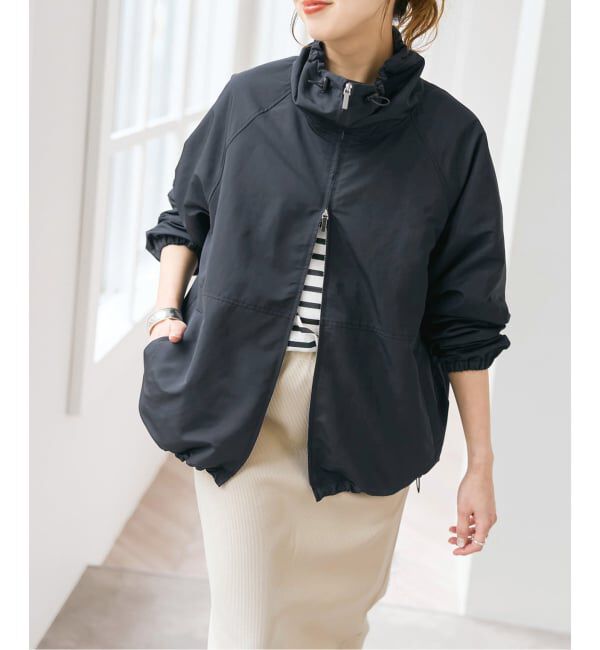 Spick and Span「《予約》シルキータフタスタンドカラーブルゾン」|その他|