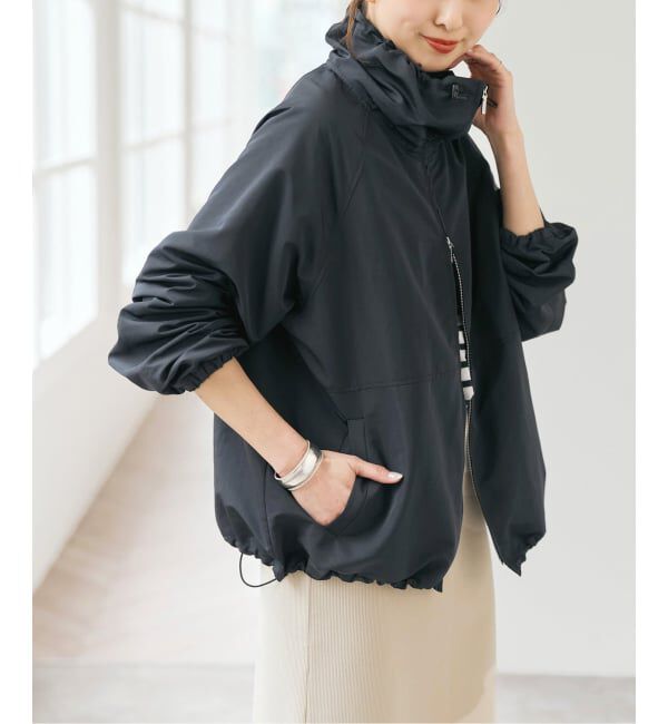 Spick and Span「《予約》シルキータフタスタンドカラーブルゾン」|その他|