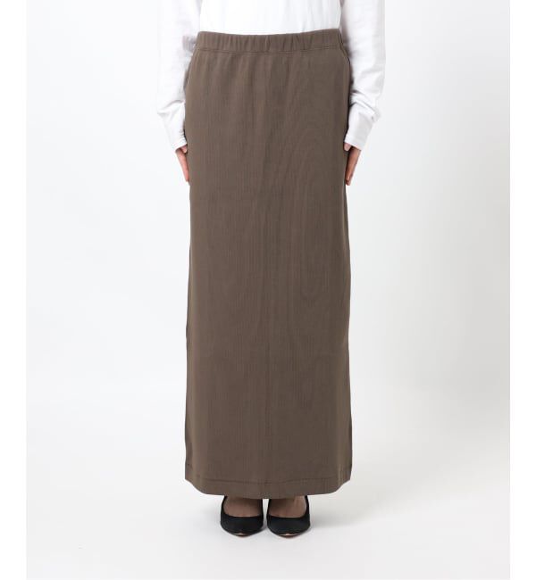 Spick and Span「《予約》CO/PEリブタイトスカート」|スカート|