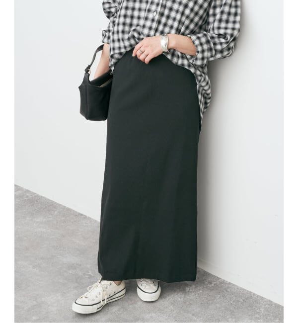 Spick and Span「《予約》CO/PEリブタイトスカート」|スカート|