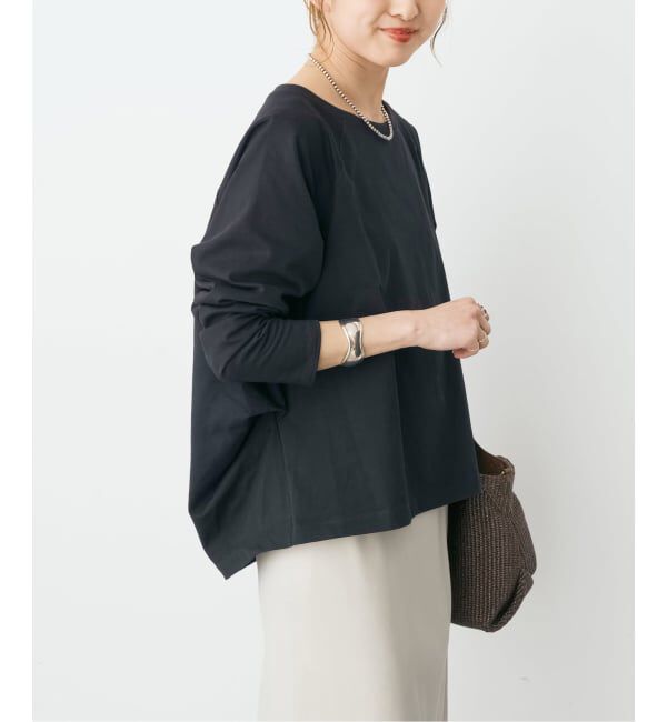 Spick and Span「《新色有り / 追加予約》ボートネックバックタックプルオーバー」|Tシャツ・カットソー|