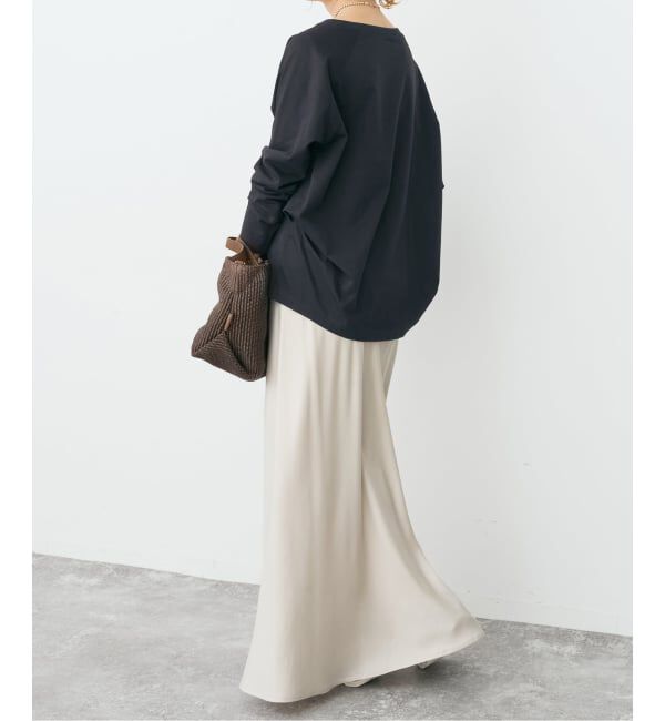 Spick and Span「《新色有り / 追加予約》ボートネックバックタックプルオーバー」|Tシャツ・カットソー|