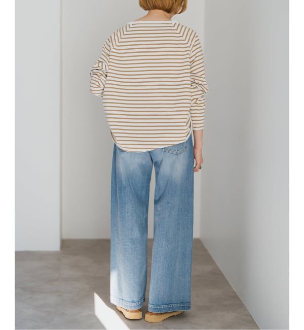 Spick and Span「《新色有り / 追加予約》ボートネックバックタックプルオーバー」|Tシャツ・カットソー|