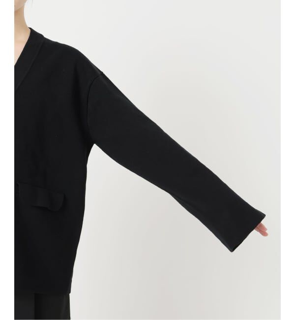 NOBLE「《WEB限定追加予約》接結ジャケットライクカーディガン」|カーディガン|