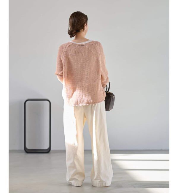 FRAMeWORK「≪新色 / 追加予約≫LINEN CORD ニット」|ニット・セーター|