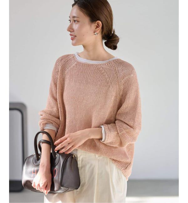 FRAMeWORK「≪新色 / 追加予約≫LINEN CORD ニット」|ニット・セーター|