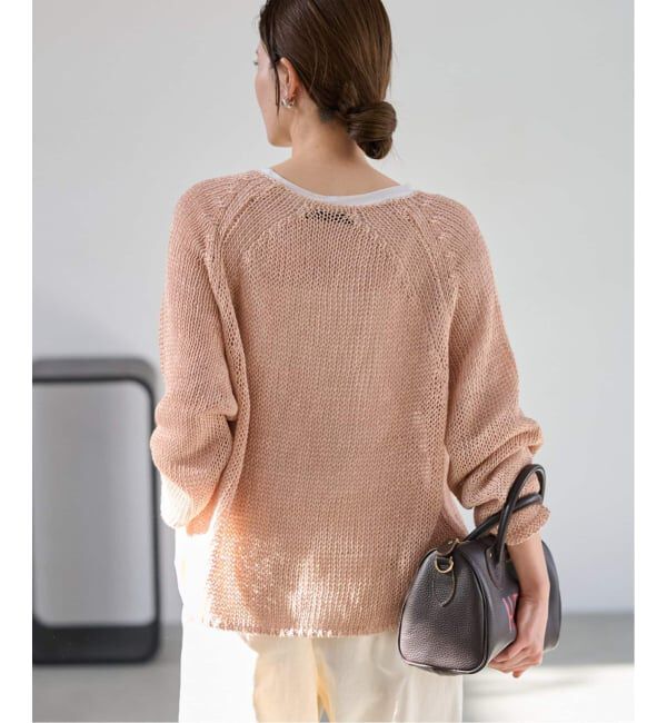 FRAMeWORK「≪新色 / 追加予約≫LINEN CORD ニット」|ニット・セーター|