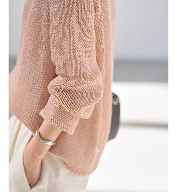 FRAMeWORK「≪新色 / 追加予約≫LINEN CORD ニット」|ニット・セーター|