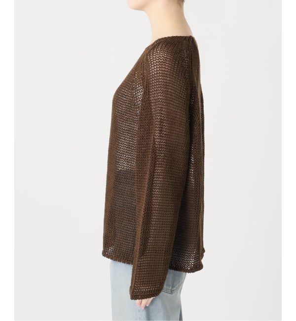 FRAMeWORK「≪新色 / 追加予約≫LINEN CORD ニット」|ニット・セーター|