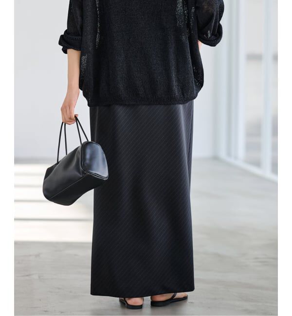 FRAMeWORK「≪予約≫TWストライプバイアススカート」|スカート|