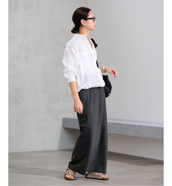 FRAMeWORK「≪予約≫TWストライプバイアススカート」|スカート|