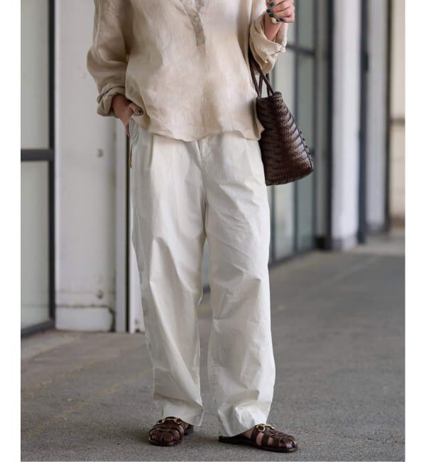 FRAMeWORK「≪新色 / 追加予約≫コットンイージータックバレルパンツ」|その他|