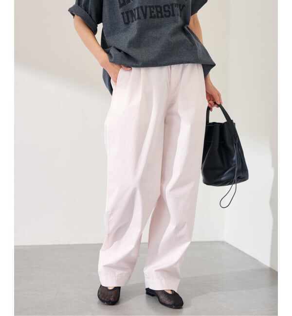 FRAMeWORK「≪新色 / 追加予約≫コットンイージータックバレルパンツ」|その他|
