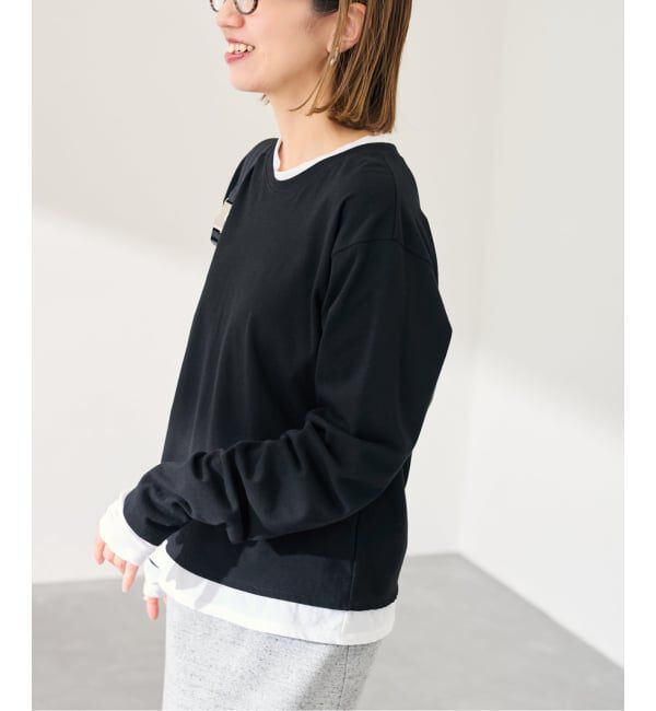 FRAMeWORK「≪WEB限定 / 追加予約≫レイヤードライクTシャツ」|Tシャツ・カットソー|