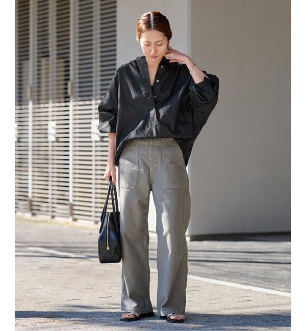 FRAMeWORK「≪追加予約≫タイプライターコクーンブラウス」|シャツ・ブラウス|