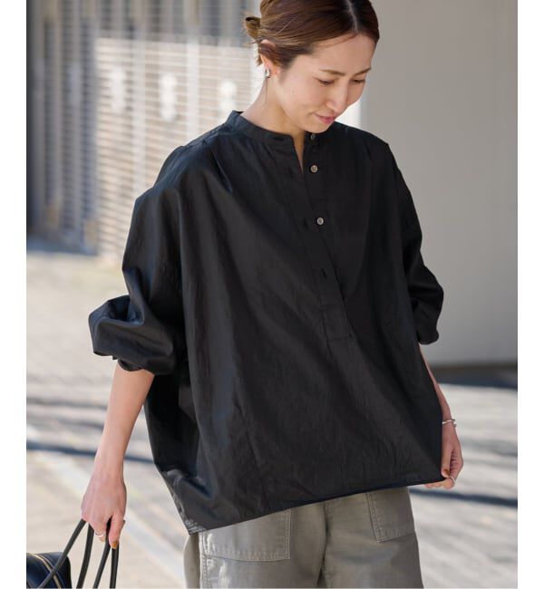 FRAMeWORK「≪追加予約≫タイプライターコクーンブラウス」|シャツ・ブラウス|