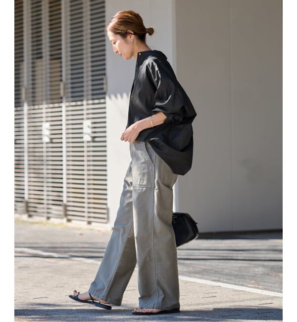 FRAMeWORK「≪追加予約≫タイプライターコクーンブラウス」|シャツ・ブラウス|