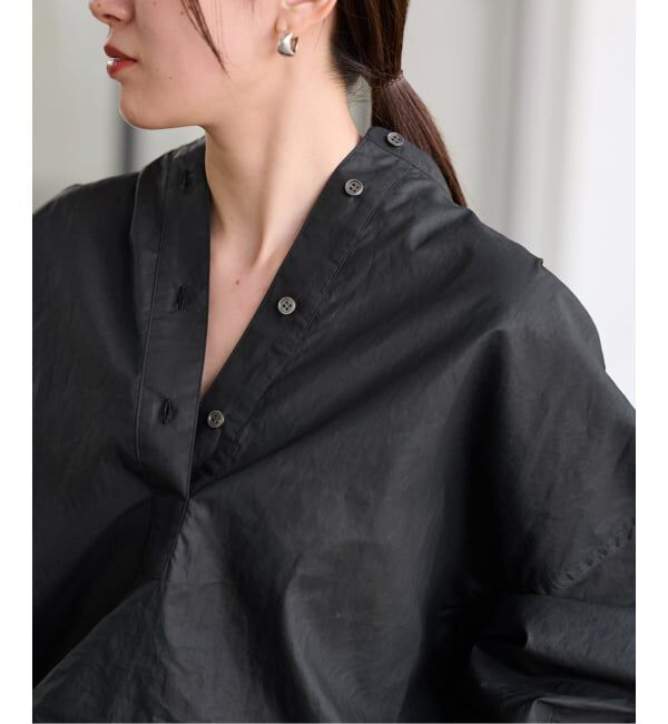 FRAMeWORK「≪追加予約≫タイプライターコクーンブラウス」|シャツ・ブラウス|