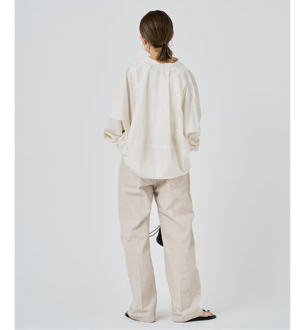 FRAMeWORK「≪追加予約≫タイプライターコクーンブラウス」|シャツ・ブラウス|