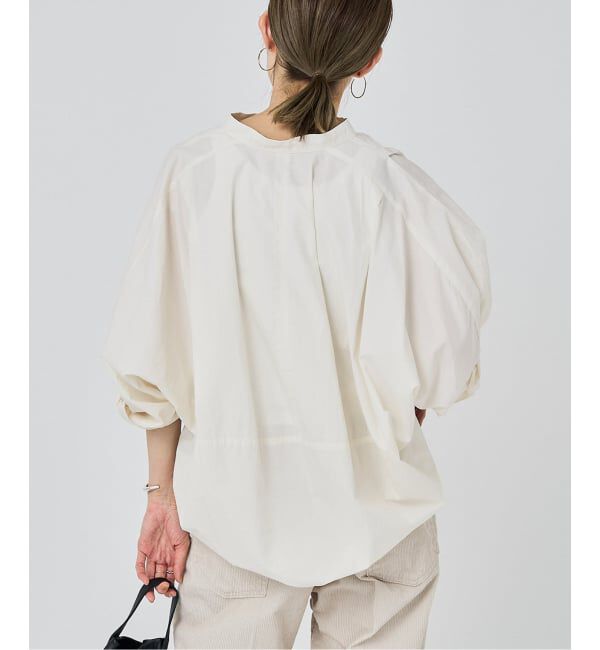 FRAMeWORK「≪追加予約≫タイプライターコクーンブラウス」|シャツ・ブラウス|