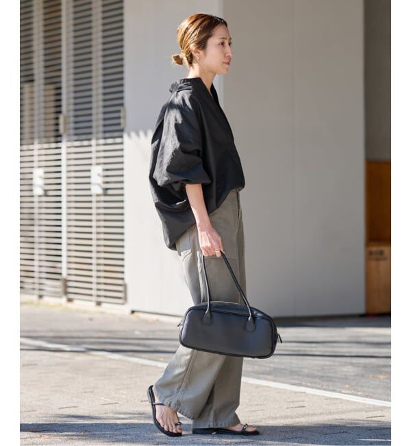 FRAMeWORK「≪追加予約≫タイプライターコクーンブラウス」|シャツ・ブラウス|