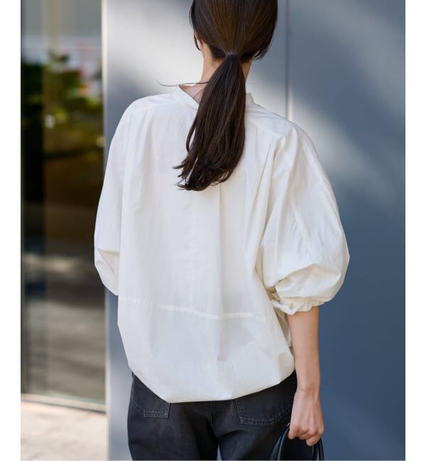 FRAMeWORK「≪追加予約≫タイプライターコクーンブラウス」|シャツ・ブラウス|