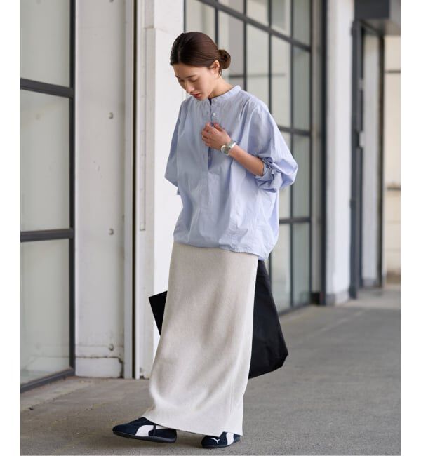 FRAMeWORK「≪追加予約≫タイプライターコクーンブラウス」|シャツ・ブラウス|