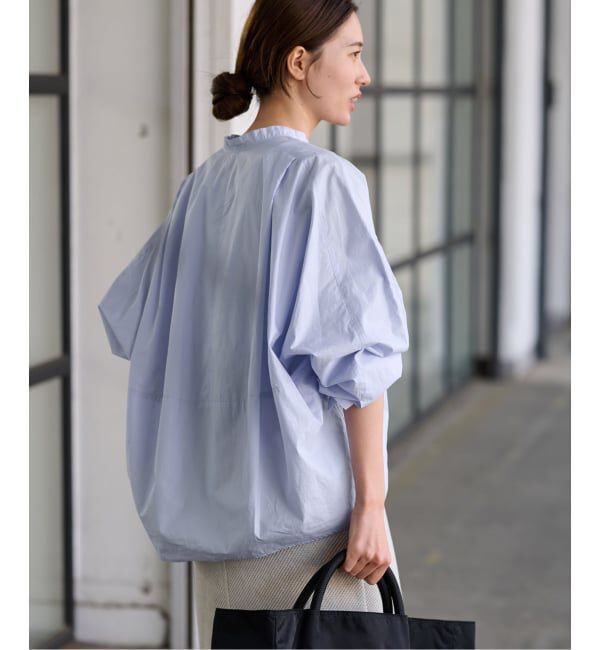 FRAMeWORK「≪追加予約≫タイプライターコクーンブラウス」|シャツ・ブラウス|