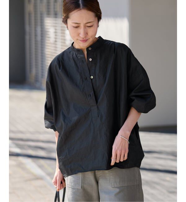 FRAMeWORK「≪追加予約≫タイプライターコクーンブラウス」|シャツ・ブラウス|