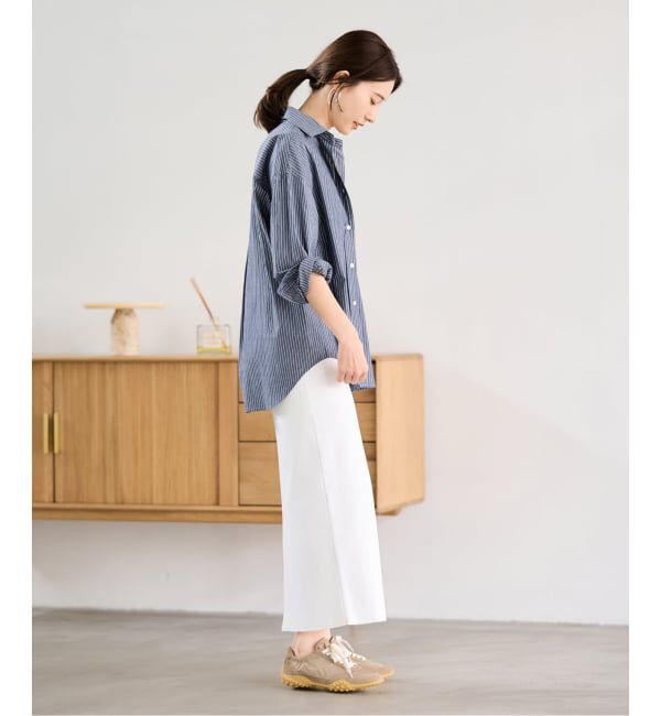 FRAMeWORK「≪予約≫BLUE STRIPE オーバーシャツ」|シャツ・ブラウス|