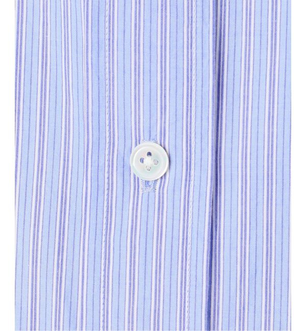 FRAMeWORK「≪予約≫BLUE STRIPE オーバーシャツ」|シャツ・ブラウス|