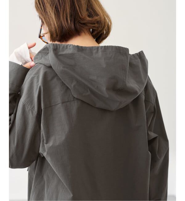 FRAMeWORK「≪予約≫コットンナイロンフードシャツ」|シャツ・ブラウス|