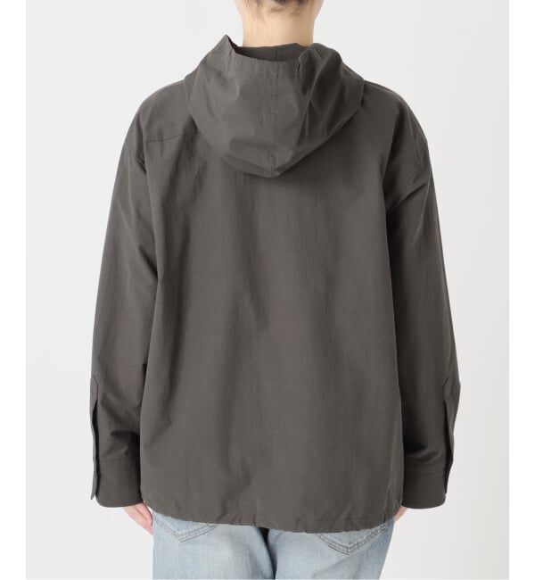 FRAMeWORK「≪予約≫コットンナイロンフードシャツ」|シャツ・ブラウス|