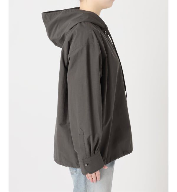FRAMeWORK「≪予約≫コットンナイロンフードシャツ」|シャツ・ブラウス|