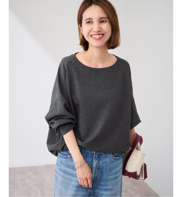 FRAMeWORK「≪一部カラーWEB限定 / 追加予約≫コクーンプルオーバー」|Tシャツ・カットソー|グレー