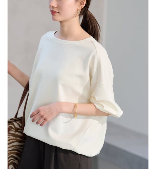 FRAMeWORK「≪一部カラーWEB限定 / 追加予約≫コクーンプルオーバー」|Tシャツ・カットソー|ホワイト